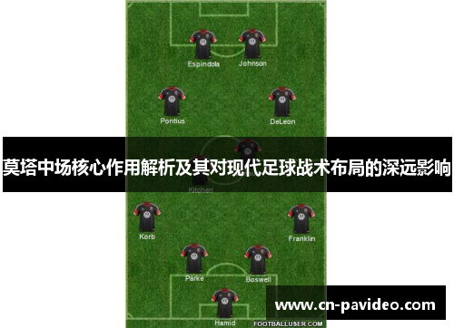 莫塔中场核心作用解析及其对现代足球战术布局的深远影响